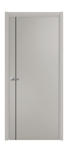 Дверь межкомнатная Слот 10-011 Цвет Серый Шелк Покрытие Эмаль  Наличник L 50 Цена 41275