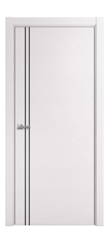 Дверь межкомнатная Slot 10-012 Цвет Ясень Крем Покрытие Шпон крашеный  Наличник L 75 Цена 41000