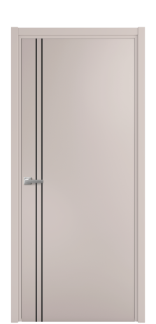 Дверь межкомнатная Slot 10-012 Цвет Пудра Покрытие Эмаль  Наличник L 50 Цена 41525