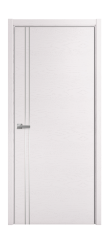 Дверь межкомнатная Slot 10-012 Цвет Ясень Крем Покрытие Шпон крашеный  Наличник L 50 Цена 44875