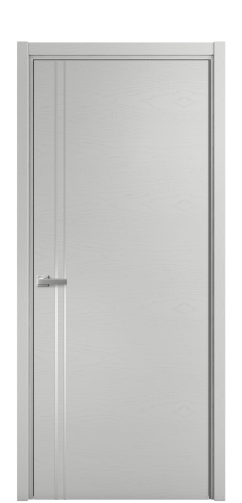 Дверь межкомнатная Slot 10-012 Цвет Ясень Телегрей Покрытие Шпон крашеный  Наличник L 50 Цена 44875