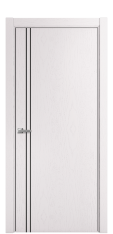 Дверь межкомнатная Slot 10-012 Цвет Ясень Крем Покрытие Шпон крашеный  Наличник L 75 Цена 44475