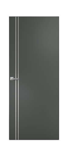 Дверь межкомнатная Слот 10-012 Цвет Пихтовый Покрытие Эмаль  Наличник Скрытый короб хром Цена 39383