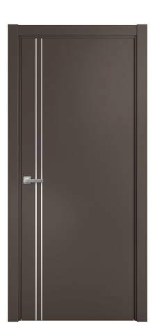Дверь межкомнатная Слот 10-012 Цвет Коричневый Покрытие Эмаль  Наличник L 75 Цена 39408