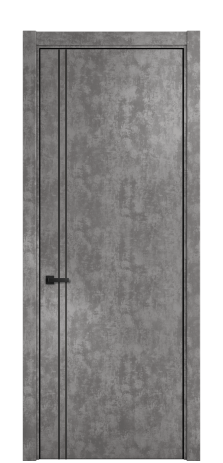 Дверь межкомнатная Слот 10-012 Цвет Айс какао Покрытие ПВХ ФАКТУРНЫЕ Наличник L 75 Цена 29800