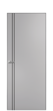 Дверь межкомнатная Slot 10-012 Цвет Галечный Покрытие Эмаль  Наличник Скрытый короб хром Цена 56543