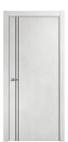 Дверь межкомнатная Slot 10-012 Цвет Бетон известковый Покрытие ПВХ ORIGINAL Наличник L 75 Цена 31200