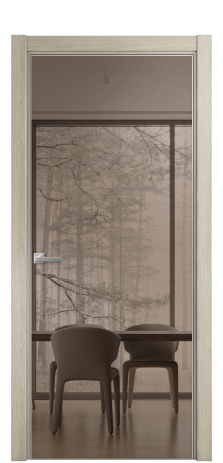 Дверь межкомнатная Porte 39-01 Цвет Maderaira oak sand Покрытие ПВХ WOOD NATURAL Наличник L 75 Цена 34404