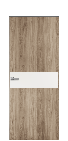 Дверь межкомнатная Duet 11 Цвет Орех NY классический Покрытие ПВХ WOOD NATURAL Наличник L 75 Цена 28735