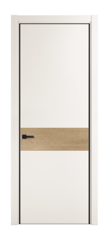 Дверь межкомнатная Дуэт 11 Цвет Молочный Покрытие ЭМАЛИ Эмаль Наличник L 75 Цена 53556