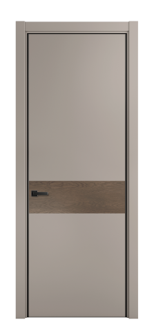 Дверь межкомнатная Дуэт 11 Цвет Какао Покрытие ЭМАЛИ Эмаль Наличник L 75 Цена 53556