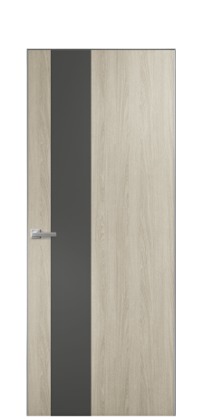 Дверь межкомнатная Duet 14 Цвет Maderaira oak sand Покрытие ПВХ WOOD NATURAL Наличник Скрытый короб хром Цена 39128