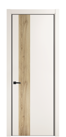 Дверь межкомнатная Дуэт 14 Цвет Молочный Покрытие ЭМАЛИ Эмаль Наличник  L 75 Цена 53556