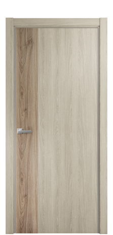 Дверь межкомнатная Duet 19 Цвет Maderaira oak sand Покрытие ПВХ WOOD NATURAL Наличник L 75 Цена 32375