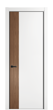 Дверь межкомнатная Дуэт 19 Цвет Белый Покрытие ЭМАЛИ Эмаль Наличник  L 75 Цена 53556