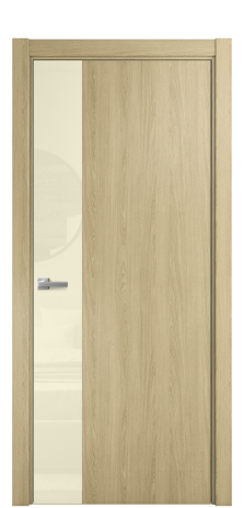 Дверь межкомнатная Vetro 19 Цвет Maderaira oak amber Покрытие ПВХ WOOD NATURAL Наличник L 75 Цена 30825