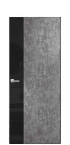 Дверь межкомнатная Vetro 19 Цвет Галечный Покрытие Эмаль  Наличник L 75 Цена 36295