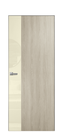 Дверь межкомнатная Vetro 19 Цвет Maderaira oak sand Покрытие ПВХ WOOD NATURAL Наличник L 75 Цена 39150