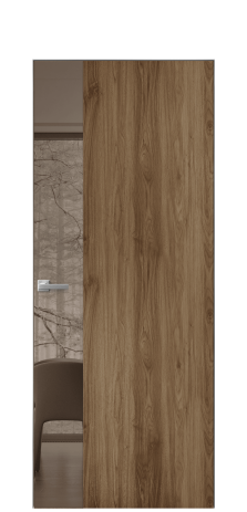 Дверь межкомнатная Vetro 19 Цвет Ice cacao Покрытие ПВХ ORIGINAL Наличник L 75 Цена 39150