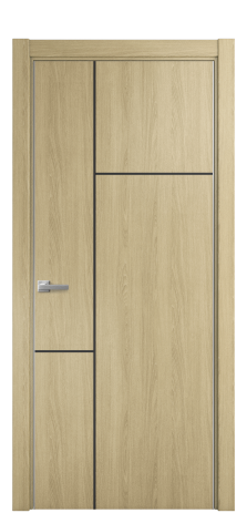 Дверь межкомнатная Slot 10-123 PVX Цвет Maderaira oak agate Покрытие ПВХ WOOD NATURAL Наличник L 75 Цена 30105