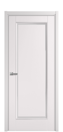 Дверь межкомнатная Sienna 1 Цвет Крем Покрытие Эмаль  Наличник L 50 Цена 52275