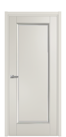 Дверь межкомнатная Sienna 1 Цвет Дымчатый Покрытие Эмаль  Наличник L 50 Цена 52275