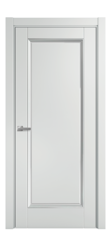 Дверь межкомнатная Sienna 1 Цвет Облачный Покрытие Эмаль  Наличник L 75 Цена 50475