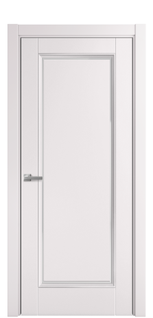 Дверь межкомнатная Sienna 1 Цвет Крем Покрытие Эмаль  Наличник L 75 Цена 55475