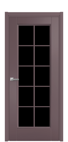 Дверь межкомнатная Сиена 10 Цвет Лиловый Покрытие Эмаль  Наличник L 50 Цена 53268