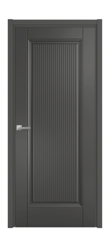 Дверь межкомнатная Savona Цвет Антрацит Покрытие Эмаль  Наличник L 50 Цена 48275