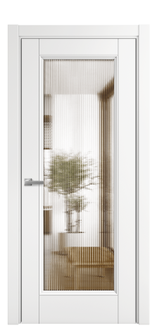 Дверь межкомнатная Savona Цвет Белый Покрытие Эмаль  Наличник L 75 Цена 48285