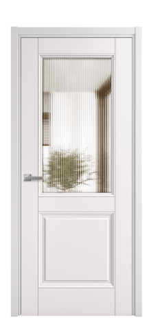 Дверь межкомнатная Savona 2 Цвет Крем Покрытие Эмаль  Наличник L 50 Цена 59975