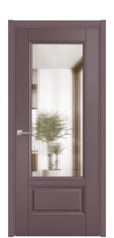 Дверь межкомнатная Savona 2B Цвет Лиловый Покрытие Эмаль  Наличник L 50 Цена 58775