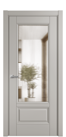 Дверь межкомнатная Savona 2B Цвет Серый Шелк Покрытие Эмаль  Наличник L 75 Цена 54275