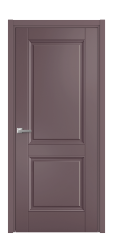 Дверь межкомнатная Sienna 2 Цвет Лиловый Покрытие Эмаль  Наличник L 50 Цена 48275