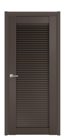 Дверь межкомнатная Жалюзи 1 Цвет Коричневый Покрытие Эмаль  Наличник L 50 Цена 55175