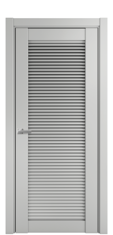 Дверь межкомнатная Жалюзи 1 Цвет Телегрей Покрытие Эмаль  Наличник L 75 Цена 50075