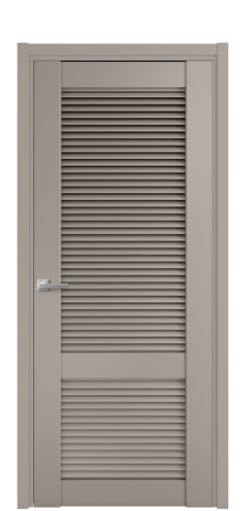 Дверь межкомнатная Жалюзи 2 Цвет Какао Покрытие Эмаль  Наличник L 50 Цена 55175