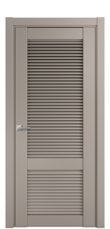 Дверь межкомнатная Жалюзи 2 Цвет Какао Покрытие Эмаль  Наличник L 75 Цена 50075