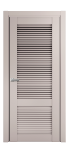 Дверь межкомнатная Жалюзи 2 Цвет Пудра Покрытие Эмаль  Наличник L 75 Цена 50075