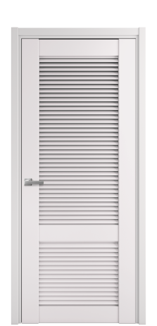 Дверь межкомнатная Жалюзи 2 Цвет Крем Покрытие Эмаль  Наличник L 50 Цена 54475