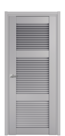 Дверь межкомнатная Жалюзи 3 Цвет Галечный Покрытие Эмаль  Наличник L 50 Цена 55175