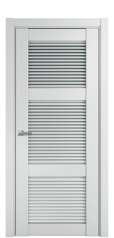 Дверь межкомнатная Жалюзи 3 Цвет Облачный Покрытие Эмаль  Наличник L 75 Цена 50075