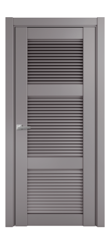 Дверь межкомнатная Жалюзи 3 Цвет Ирис Покрытие Эмаль  Наличник L 75 Цена 50075