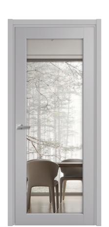 Дверь межкомнатная Страда 11 Цвет Галечный Покрытие Эмаль  Наличник L 50 Цена 47640
