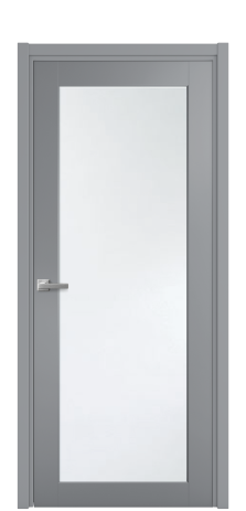 Дверь межкомнатная Страда 11 Цвет Гриджио Покрытие Эмаль  Наличник L 50 Цена 46340