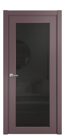 Дверь межкомнатная Strada 11 Цвет Лиловый Покрытие Эмаль  Наличник L 75 Цена 42125