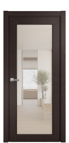 Дверь межкомнатная Strada 11 Цвет Мореный Дуб Покрытие Шпон натуральный  Наличник L 75 Цена 48050