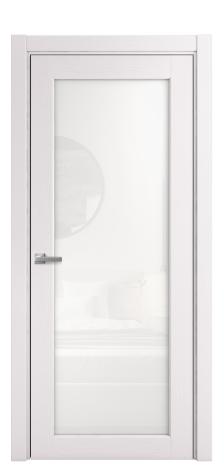 Дверь межкомнатная Strada 11 Цвет Ясень Крем Покрытие Шпон крашеный  Наличник L 75 Цена 45300