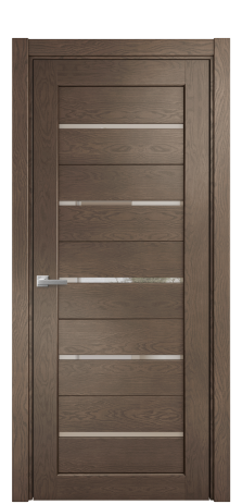 Дверь межкомнатная Strada 15 Цвет Дуб Марракеш Покрытие Шпон натуральный  Наличник L 75 Цена 43100